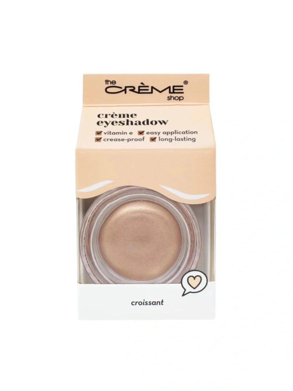 5/$22 The Crème Shop's Crème Eyeshadow in Shade Croissant